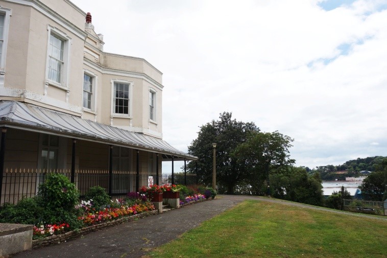 West end of West Cliffe House now Bitton House Teignmouth