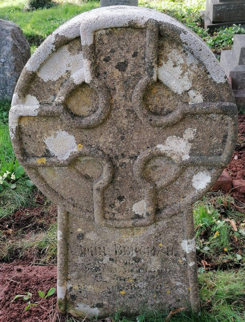 bergman j headstone 1