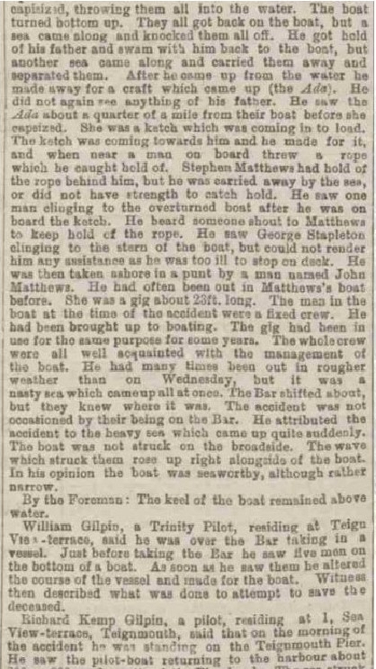 Exeter and Plymouth Gazette 20th of March 1886 2