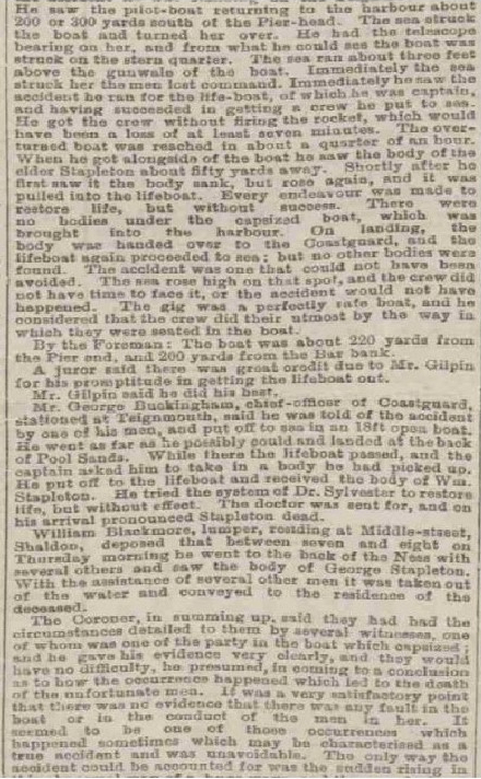 Exeter and Plymouth Gazette 20th of March 1886 Page 3