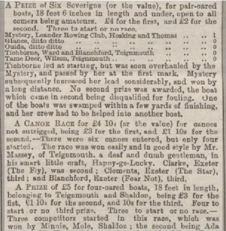 Exeter and Plymouth Gazette Daily Telegrams 19th of August 1876 6