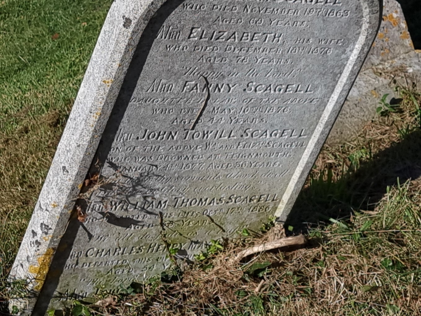 scagell jt headstone